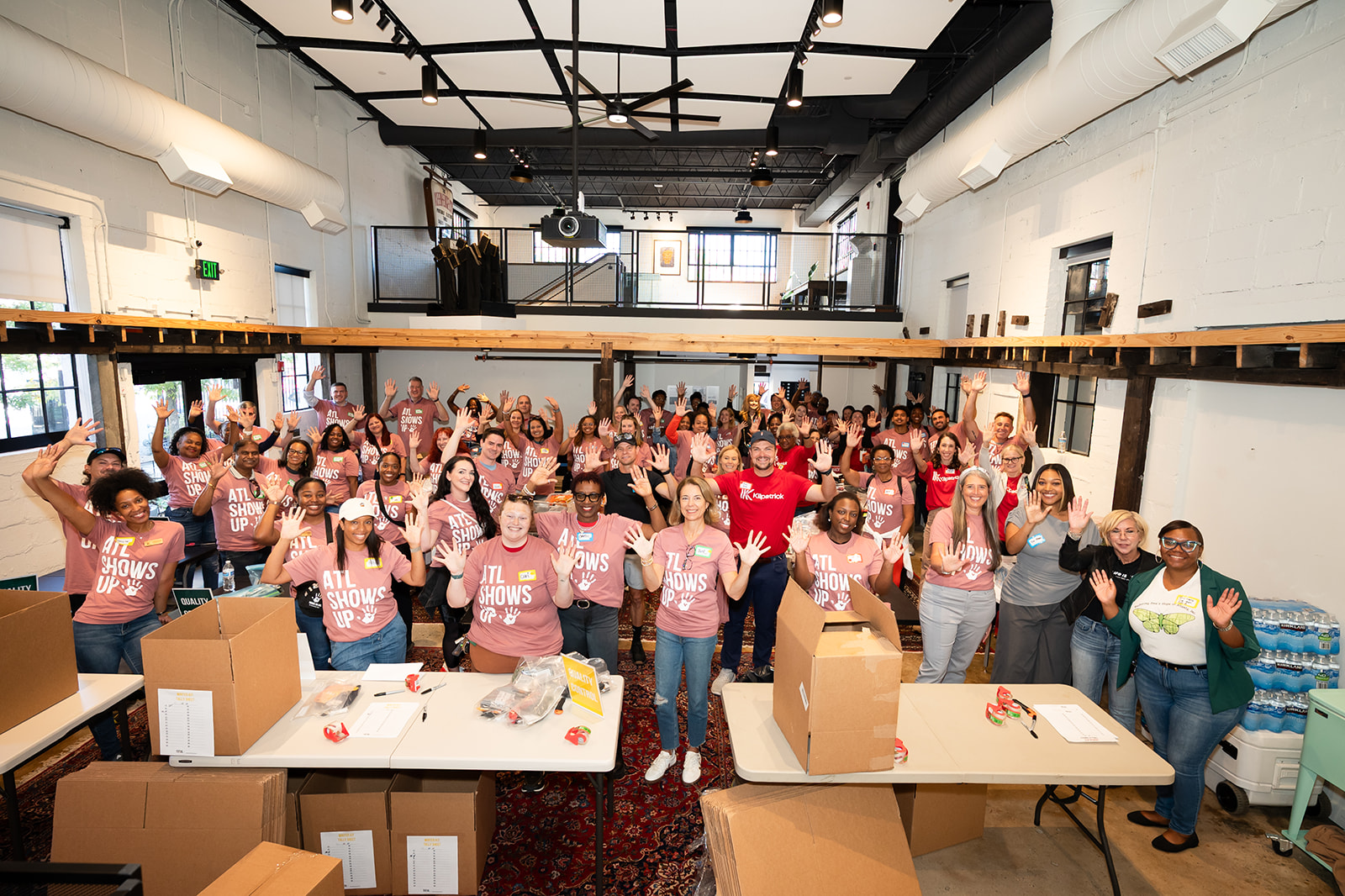 Group picture of volunteers at Hands On Atlanta Week 2026 benefitting 3Keys and Welcome House