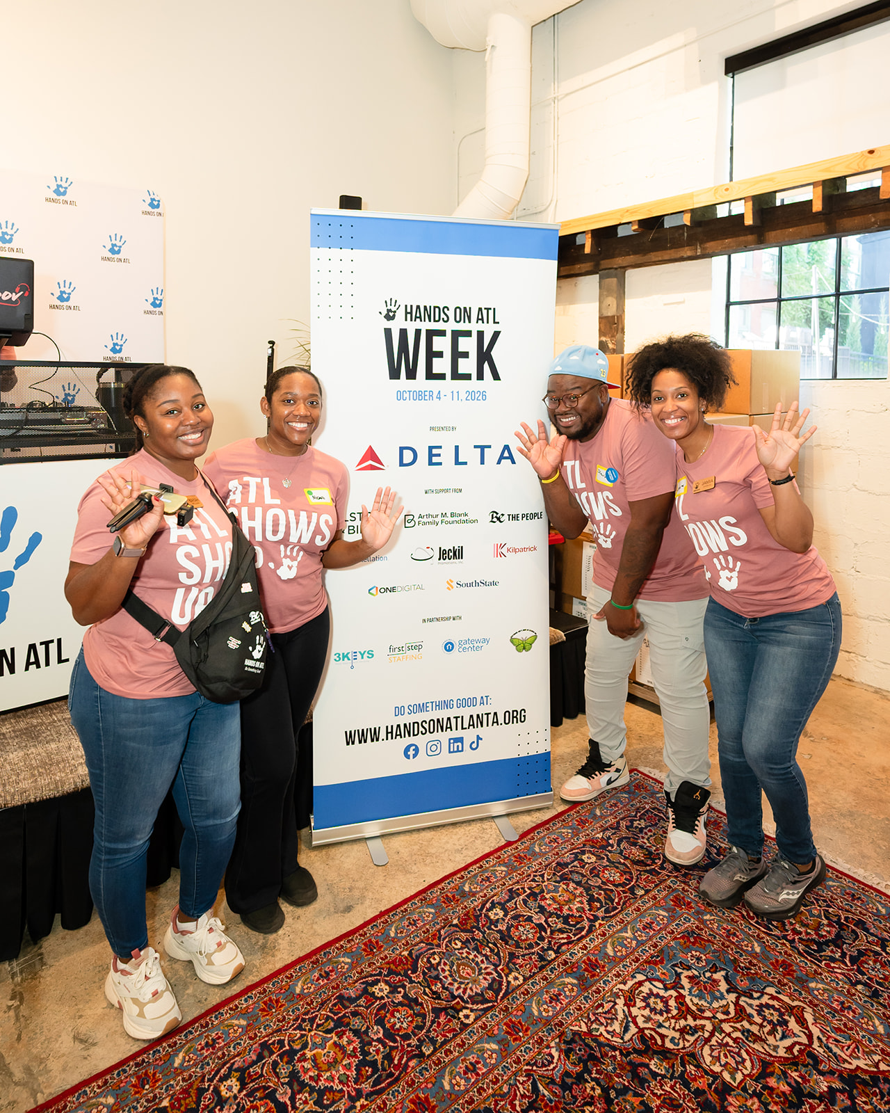 Group picture of volunteers at Hands On Atlanta Week 2026 benefitting 3Keys and Welcome House