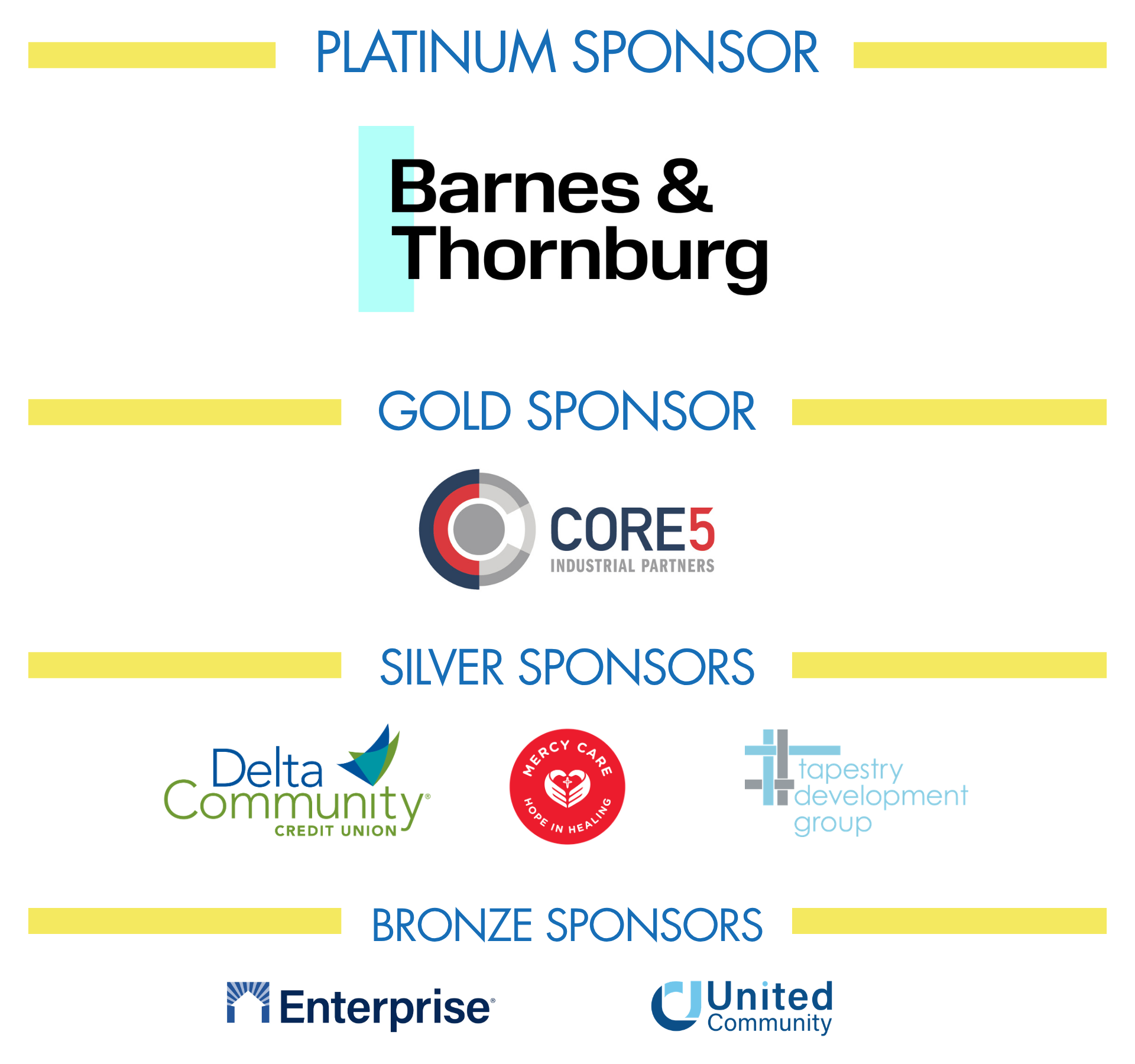 3Keys Cheers for a Cause 2026 sponsors on webpage - 2026-10-08